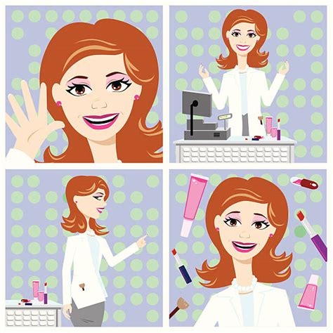 Best Makeup Counter Illustrations Royalty Free Vector Graphics And Clip