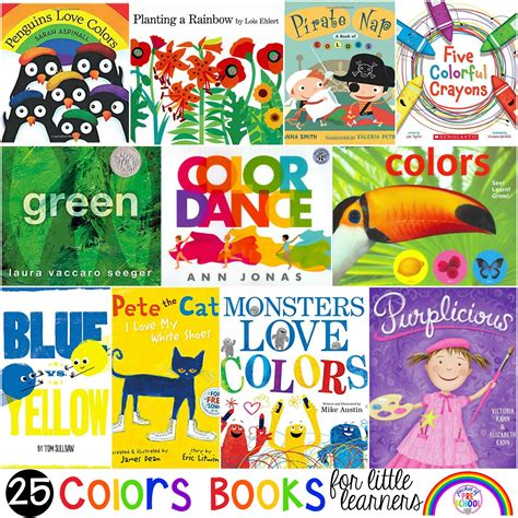 colors books   learners pocket  preschool