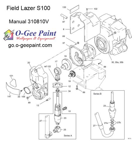 gee paint field lazer  motor  pump