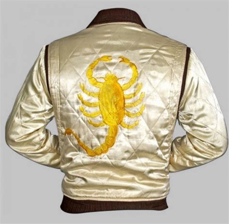 drive scorpion satin fitted ryan gosling movie jacket ebay