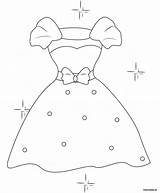 Kleid Ausmalbilder sketch template