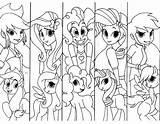 Equestria Pony Coloring Girls Little Pages Mlp Girl Eg Print Drawing Games Base Printable Para Color Detailed Ponies Their Getdrawings sketch template
