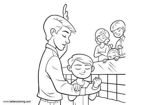 baptism coloring pages  printable coloring pages