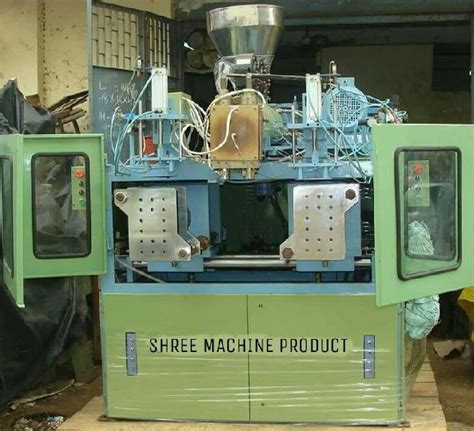 double station blow moulding machine at best price in thane shree