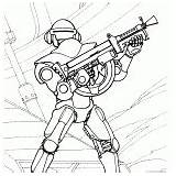 Spaceguard Colorare Colorear Malvorlagen Futur Soldat Disegni Kriege Futuristische Schlachtschiff Weltraum Robot Motocykl Popularne Zawsze Kolorowanka Rescate Colorkid sketch template