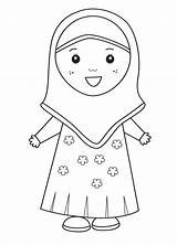 Mewarnai Tk Paud Ramadan Malvorlagen Ausdrucken Muslimah Hijab Princess Mudah Ausmalbilder Lieder Aneka Papan การ Anlässe Arabische Punkte Buchstaben Kalender sketch template