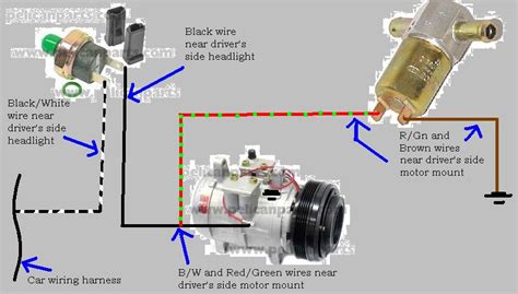 car ac compressor wiring diagram wiring diagram  schematics