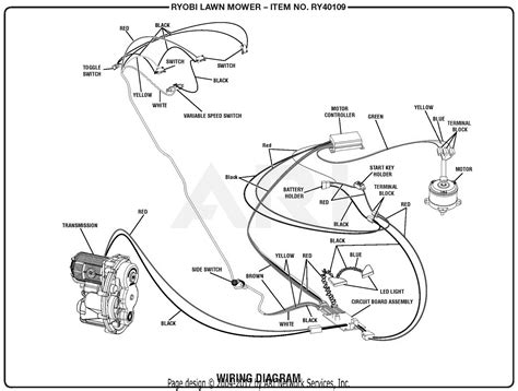black  decker electric lawn mower wiring diagram easy wiring
