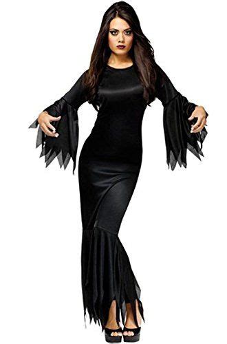 Funworld Madam Morticia Black One Size Costume Visit The