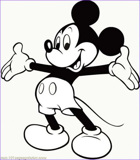 mickey mouse pictures printable coloriage mickey coloriage minnie