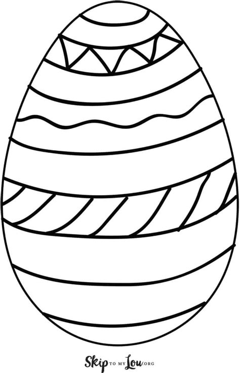 printable easter egg template printable templates