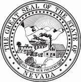 Nevada Seal Coloring State Seals Great Blue Tahoe Lake Vegas Getcolorings Printable Gem Pages Choose Board Facts sketch template