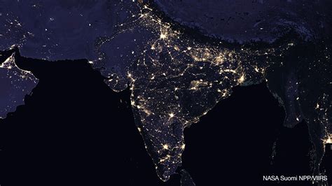 light pollution night  lost   countries bbc news