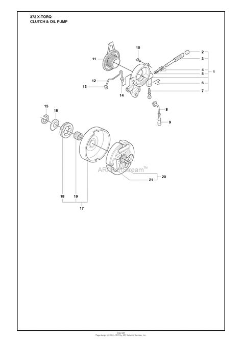 husqvarna   torq parts diagram