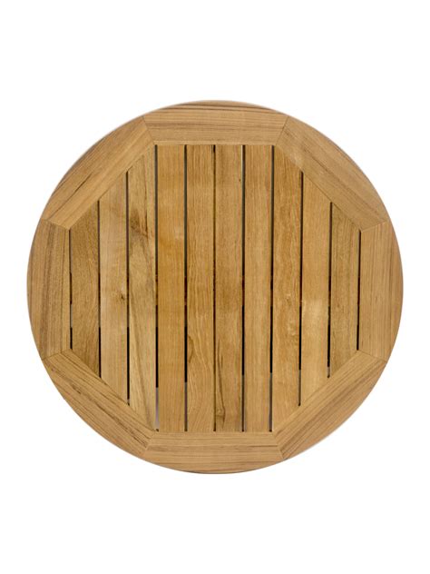 real teak wood  indooroutdoor table top stkr