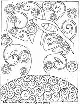Arbre Klimt Coloriage Karla Gerard Mandalas Swirl Mandala Gustav Colorier Zentangle Colorare Moroccan Mosaicos Zentangles Dla Relajarse Coloriages Gérard Stylowi sketch template
