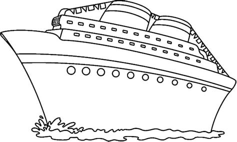 cargo ship  coloring pages
