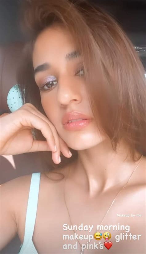 disha patani  backless bodysuit  pants stuns   instagram post tiger shroff loves