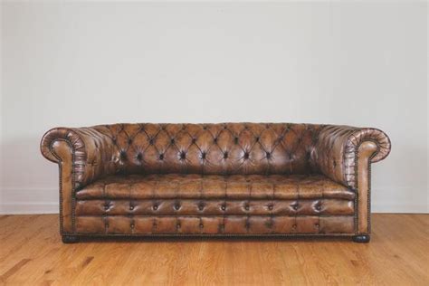 antique leather chesterfield homestead seattle