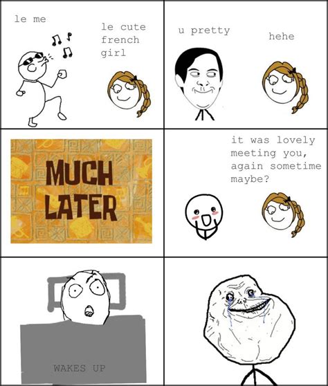 French Girl Forever Alone Know Your Meme