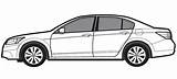 Honda Accord Coloring Pages Template sketch template