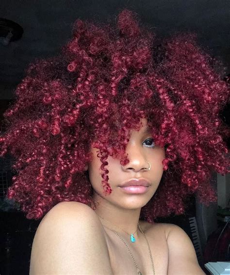 A T O M On Instagram “this Red Hair Makes Me Feel Powerful 🥰” Dyed