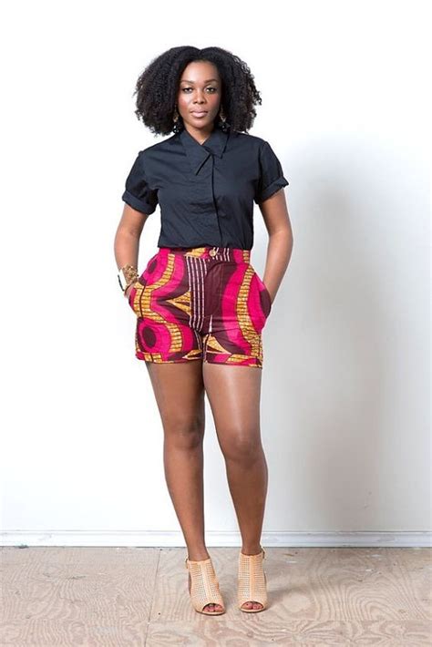 M40900 2016 Summer Collection African Shorts Ankara Shorts 100 Cotton