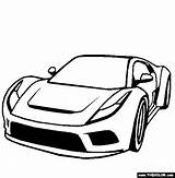 Saleen S5 Raptor Supercars sketch template