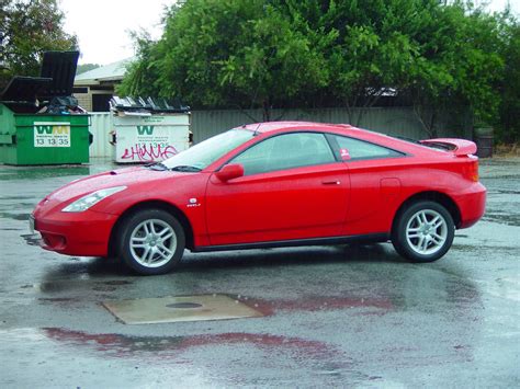 picture red sports coupe car