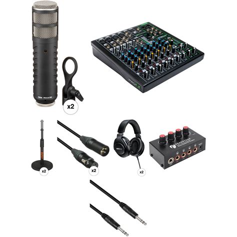 rode procaster broadcast quality  person podcasting kit bh
