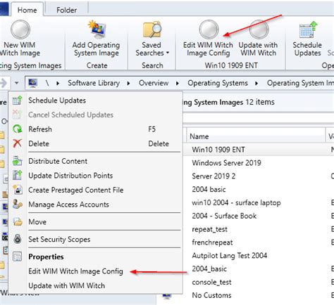 wim witch v3 0 0 configuration manager console extension