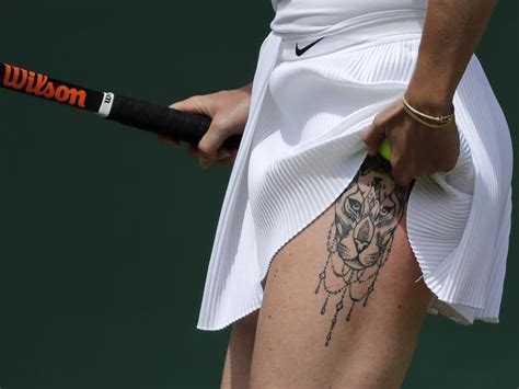 Wimbledon 2019 Dress Code Beaten By Player Tattoos