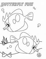 Fish Coloring Puffer Pages Butterflyfish Sketch Kids Getcolorings Printable Drawing Designlooter Getdrawings Print Paintingvalley 5kb 1659 Color Sea Life sketch template