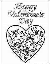 Coloring Valentine Pages Valentines Printable Print Happy Kids Adults Hearts Roses Heart Color Crafts Sheets Cards Makingfriends Flower Off Rose sketch template