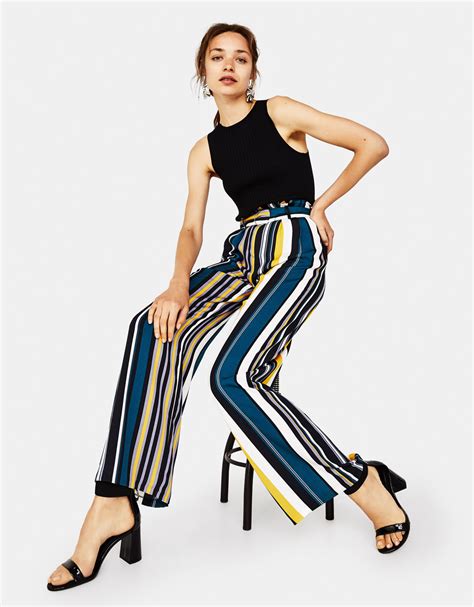 womens trousers spring summer collection  bershka