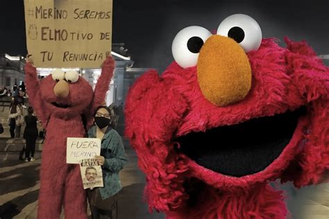 Elmo Sa Dove Vive Il Meme Che Ha Preso Vita Durante Le Marce In Perù
