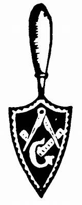 Blue Lodge Masonic Clipart Trowel Down sketch template