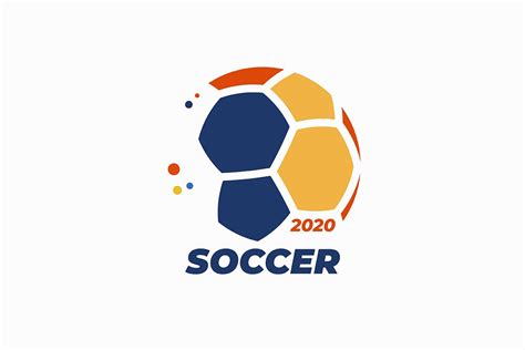 soccer ball logo design  logos design bundles