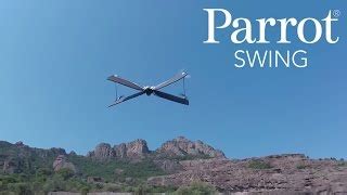 parrot swing quadcopter mini drone refurbishedwhite stacksocial