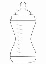 Feeding Bottle Coloring sketch template