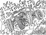 Drawing Truck Crawler Traxxas Rc 4x4 Coloring Car Summit Autumn Cartoon sketch template