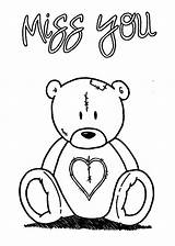 Miss Coloring Pages Thinking Will Drawing Message Boyfriend Printable Color Teddy Getdrawings Getcolorings Batch Colorings Print sketch template