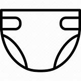 Diaper Outline Clipart Clip Transparent sketch template