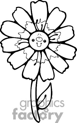 happy flower clipart royalty  clipart   images