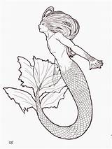 Merman Drawing Drawings Mermaids Deviantart Getdrawings Creatures Sea Drawn Choose Board sketch template