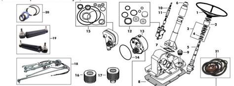 massey ferguson  power steering parts diagram picture