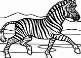 Zebra Coloring Pages Printable Kids Color Marty Zebras Print Cartoons Easy Getdrawings Getcolorings Animal sketch template