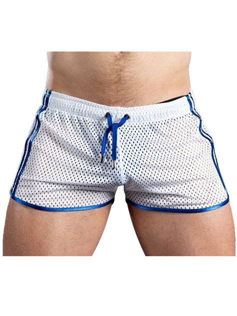 men s casual shorts mesh breathable gym fitness basketball workout