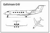 Gulfstream Blueprint Stockphotosart sketch template