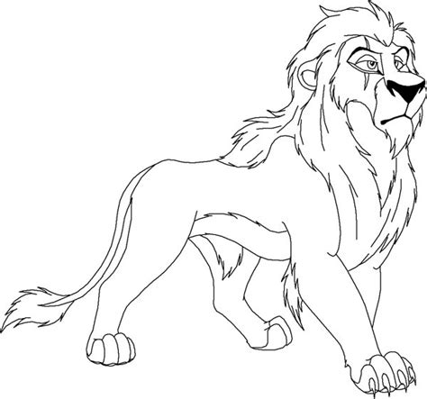 scar   lion king coloring page color luna